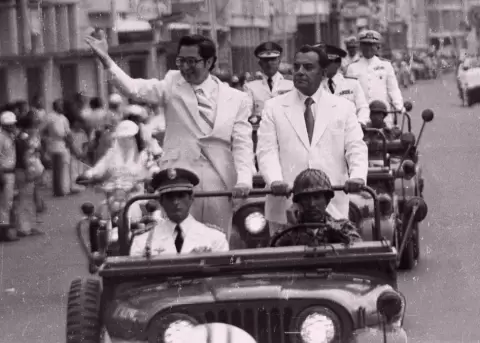 Jaime Rold�s Aguilera, expresidente de la Rep�blica.