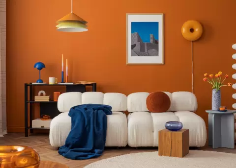 Decoraci�n que vibra, pero debe equilibrarse.