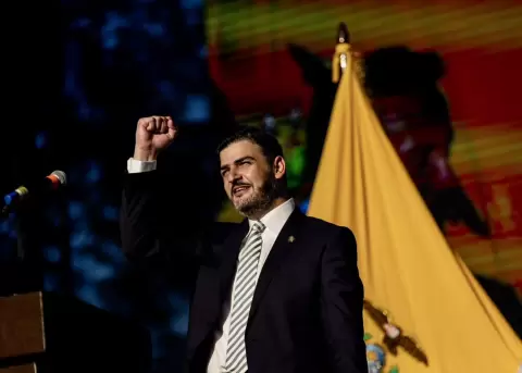 Aquiles Alvarez, alcalde de Guayaquil.