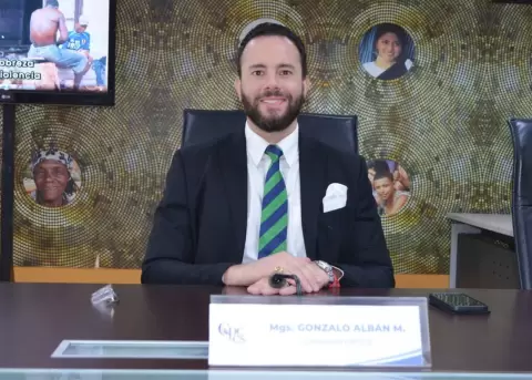 Gonzalo Alb�n, consejero de Participaci�n Ciudadana y Control Social.