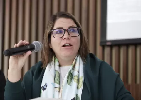 Juanita Goebertus, directora de la Divisi�n para las Am�ricas de Human Rights Watch.