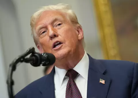 Fotograf�a de archivo del presidente de EE.UU., Donald Trump.