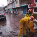 Fuertes precipitaciones causan desborde e inundaciones en Quito