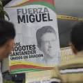 Colombianos despiden al precandidato Miguel Uribe Turbay con solemnes honras f�nebres