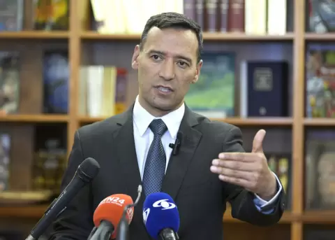 Fotograf�a de archivo del ministro de Defensa de Colombia, Pedro S�nchez.