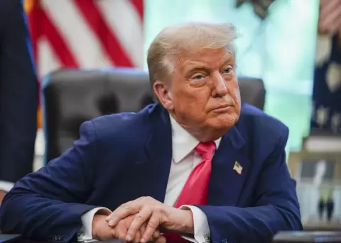 El presidente de EE.UU. Donald Trump.