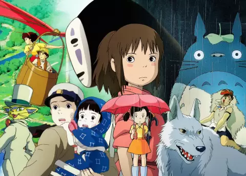 Un viaje nost�lgico al m�gico universo animado de Studio Ghibli.