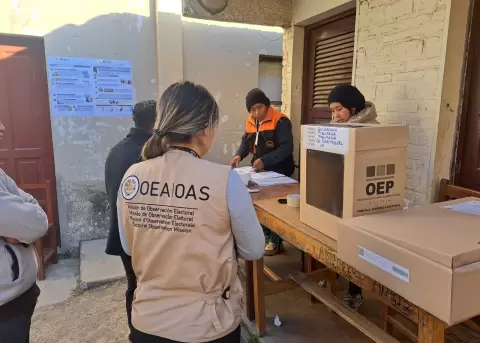 Elecciones generales en Bolivia, este 17 de agosto del 2025.