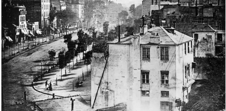 Esta es la primera imagen registrada y data del a�o 1839.