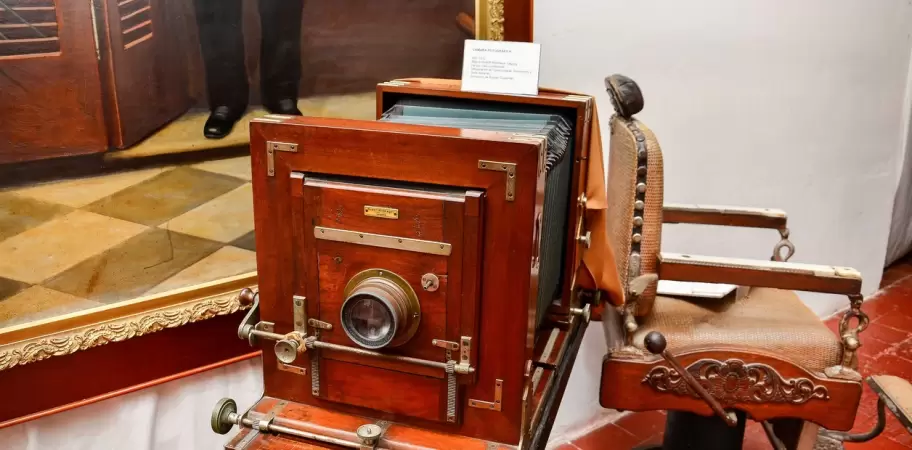 Las primeras c�maras fotogr�ficas registradas.