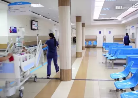 Instalaciones de un hospital de la red p�blica.