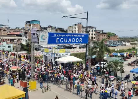 Frontera de Ecuador y Per�.