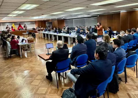 Audiencia preparatoria de juicio del caso Sinohydro.