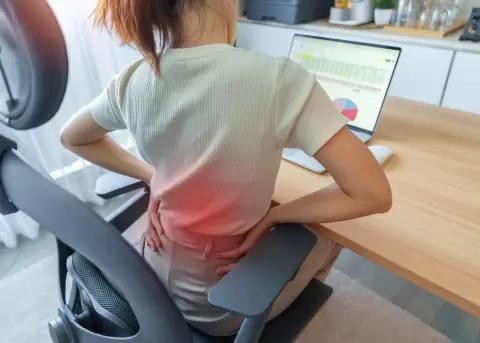 El s�ndrome del m�sculo periforme puede ocurrir por malas posturas al sentarnos.