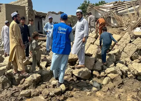 El terremoto de magnitud 6,0 ocurri� a 27 kil�metros al este de la provincia de Nangarhar (Afganist�n).