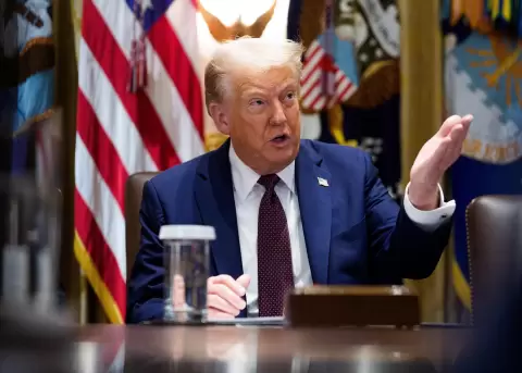 El presidente de Estados Unidos, Donald Trump, en una foto de archivo.