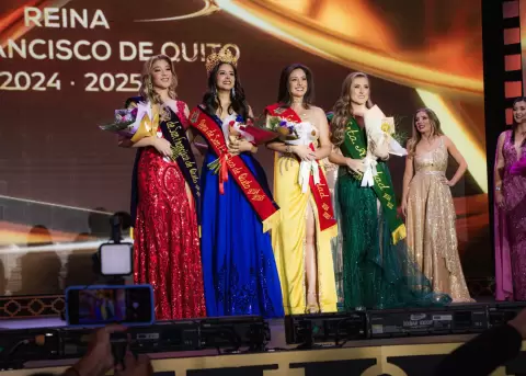 Elecci�n de la Reina de San Francisco de Quito 2024-2025.