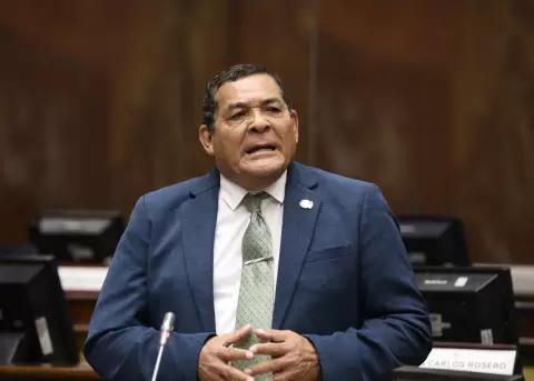 Jorge Chamba, asamble�sta por ADN.