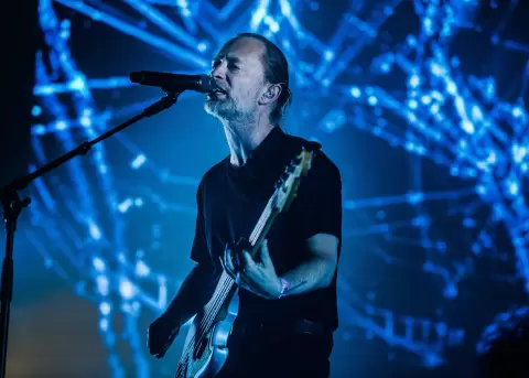 Thom York, vocalista de Radiohead