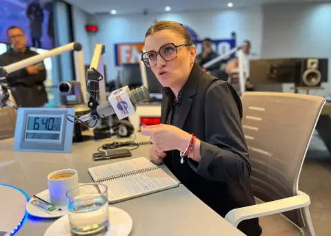 Mar�a Jos� Pinto, vicepresidenta de la Rep�blica.