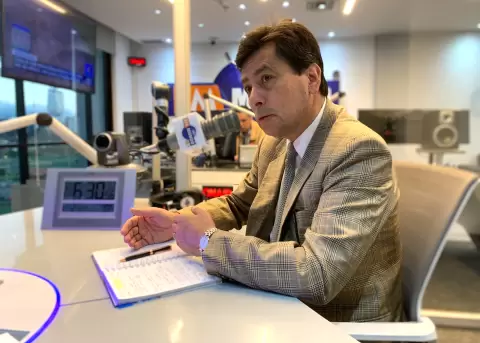 Fernando Benalc�zar, exviceministro de Minas.