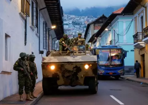 Crisis de seguridad en Ecuador.
