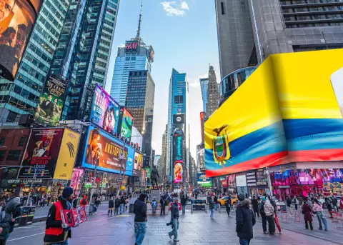 Ecuador brillar� en Times Square junto a la comunidad latina.