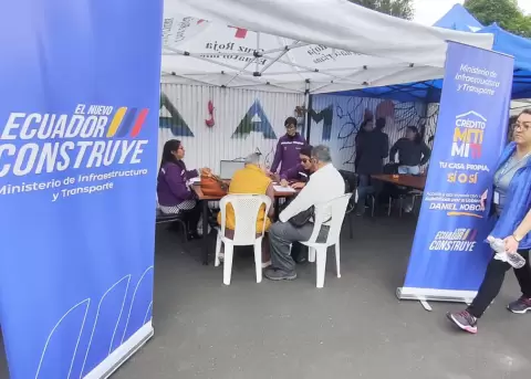 Punto de atenci�n del Ministerio de Infraestructura y Transporte.