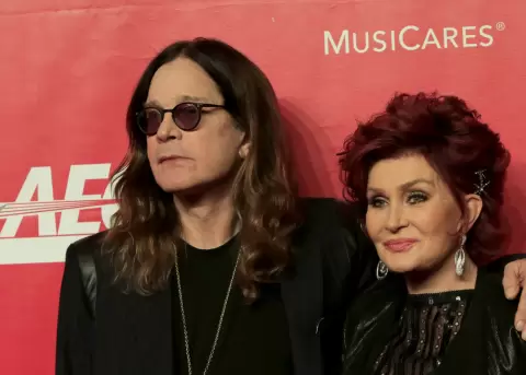 Sharon y Ozzy Osbourne.