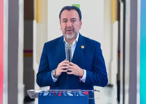 Pabel Mu�oz, alcalde de Quito.