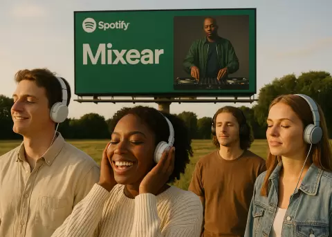 Spotify estrena Mezclar: transiciones inteligentes y personalizables en playlists en tu celular.