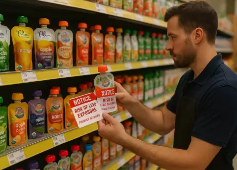 Retiran papillas infantiles en EE.UU. por contaminaci�n con plomo.