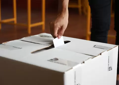 Votaciones en Ecuador.