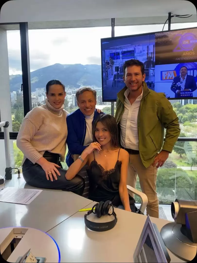 Paola Vintimilla, Iván Vallejo, Sebastián Guayasamín, Nicole Cueva