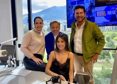 Iv�n Vallejo y Sebasti�n Guayasam�n fueron los conductores invitados en Caf� Fm Mundo.