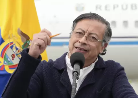 Fotograf�a de archivo del presidente de Colombia, Gustavo Petro.