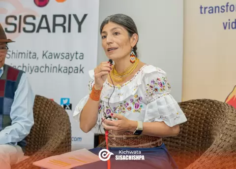 Paolina Vercoutere, viceprefecta de Imbabura.