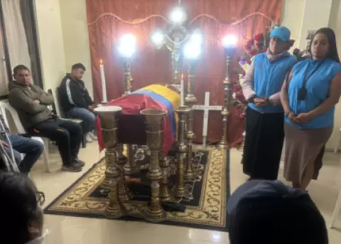 Autopsia confirma que comunero de Cuicocha muri� por disparo en la espalda