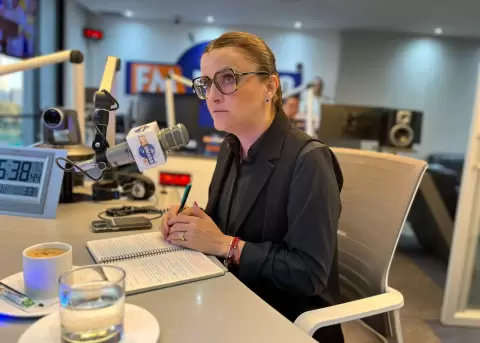 Mar�a Jos� Pinto, vicepresidenta de la Rep�blica.