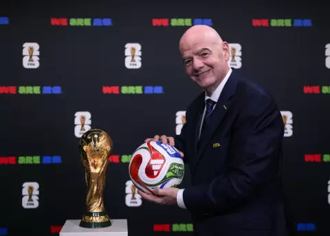 La FIFA present� oficialmente el bal�n del Mundial 2026.