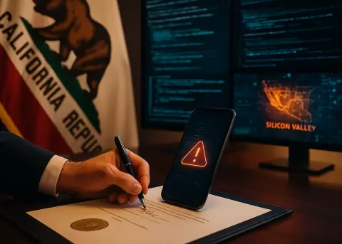 California aprueba la primera ley estatal de seguridad en IA.