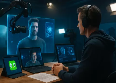 La inteligencia artificial revoluciona la creaci�n cinematogr�fica en Hollywood.