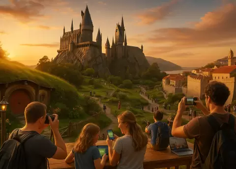 Viajar y revivir escenas ic�nicas del cine mundial en persona.