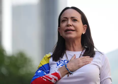 Mar�a Corina Machado, l�der opositora venezolana.
