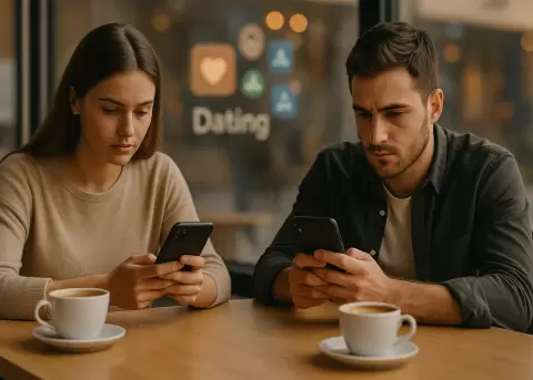 Un estudio global revela diferencias entre relaciones digitales y tradicionales.