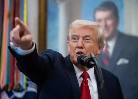 El presidente de Estados Unidos, Donald Trump.