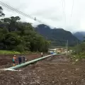 Petroecuador refuerza oleoductos ante posible reactivaci�n del volc�n Reventador