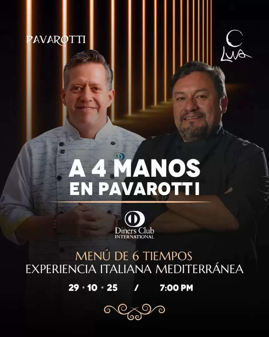 Christian Walther y Alexander Lau unen talento y creatividad para ofrecer una cena exclusiva de seis tiempos.