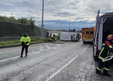 Siniestro de tr�nsito en la Ruta Viva