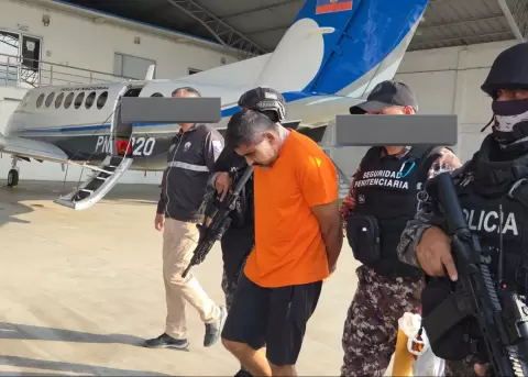 Alias 'El Tunco', fue detenido en Manab�.